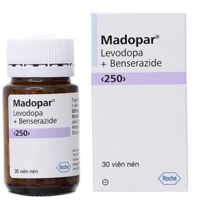 Thuốc Madopar thành phần chính Benserazide, là loại thuốc được dùng để điều trị bệnh Parkinson.