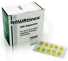 Rowatinex làm tan và tống xuất sỏi, giảm viêm đường niệu, kích thích lượng máu qua thận và làm tăng thể tích nước tiểu đào thải.