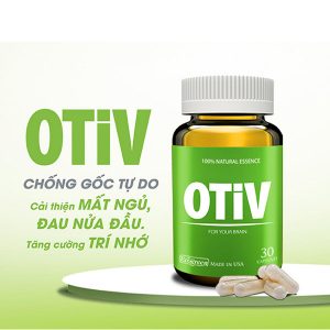Thuốc OTiV chứa các hoạt chất sinh học quý được tinh chiết từ Blueberry, giúp tăng cường dưỡng chất cho não, trung hòa gốc tự do, bảo vệ và chống lão hóa tế bào thần kinh não.