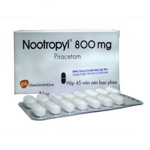 Nootropyl 800mg được dùng để điều trị triệu chứng suy giảm chức năng nhận thức, suy giảm chức năng thần kinh giác quan mạn tính ở người già (không bao gồm Alzheimer & các bệnh sa sút trí tuệ khác), nhức đầu, chóng mặt, loạn năng đọc